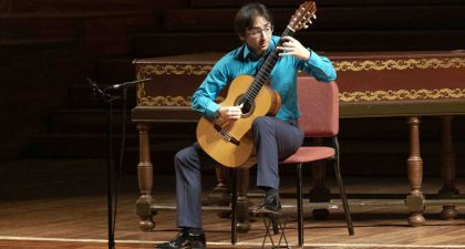 El guitarrista Luis Alejandro García Pérez gana el premio El Primer Palau 2019