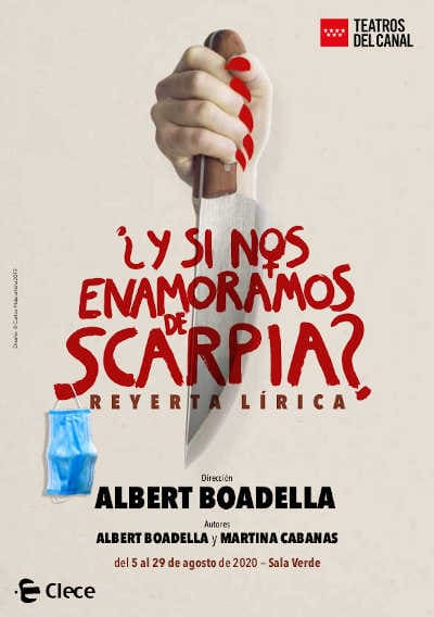 Albert Boadella y Martina Cabanas presentan ¿Y si nos enamoramos de Scarpia? en los Teatros del Canal