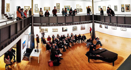 Los alumnos del Centro Superior protagonizan el ciclo «Afinitats» de la prestigiosa Sala Parés de Barcelona