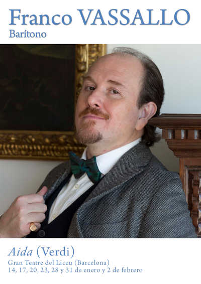 Franco Vassallo debuta en el Liceu de Barcelona
