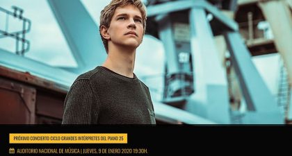 El joven y asombroso talento de Jan Lisecki inaugura la 25º Temporada del Ciclo Grandes Intérpretes
