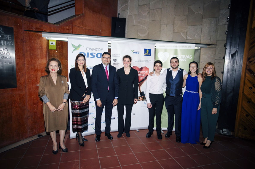 La OFGC acompañó a los jóvenes talentos canarios en el Concierto de Navidad 2019