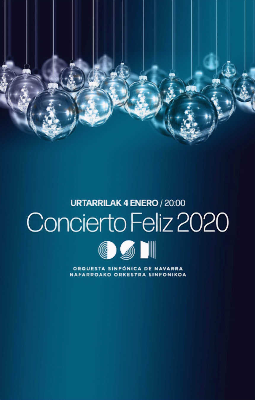 La Orquesta Sinfónica de Navarra inaugurará el 2020 con un concierto en Baluarte el 4 de enero