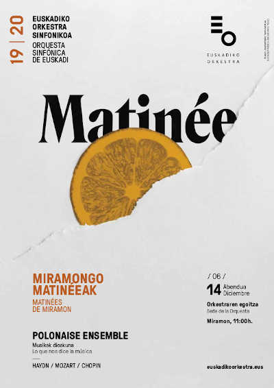 Polonaise Ensemble protagoniza este sábado la última Matinée de Miramon del año