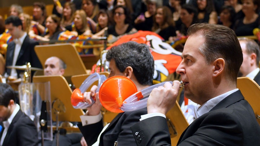La Orquesta Metropolitana de Madrid, el Coro Talía y su directora titular Silvia Sanz Torre vuelven con sus juguetes