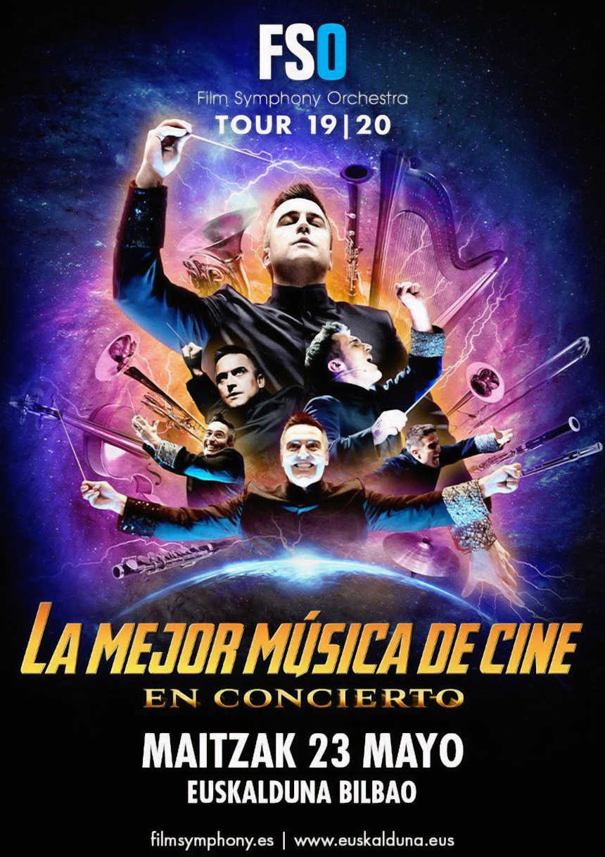«La mejor música de cine» con Film Symphony Orchestra en el Palacio Euskalduna «La mejor música de cine» con Film Symphony Orchestra en el Palacio Euskalduna