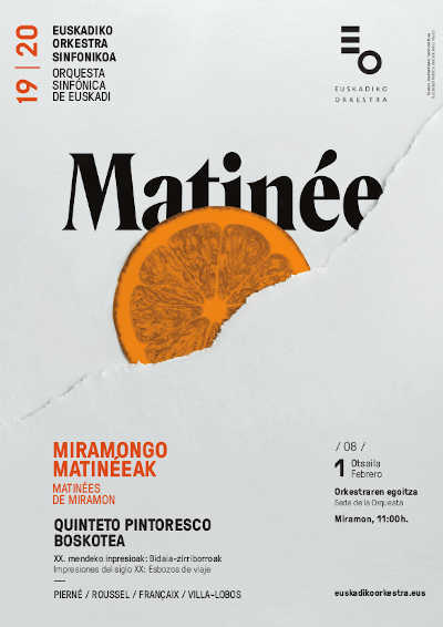 El Quinteto Pintoresco protagonizará la Matinée de Miramon de este sábado