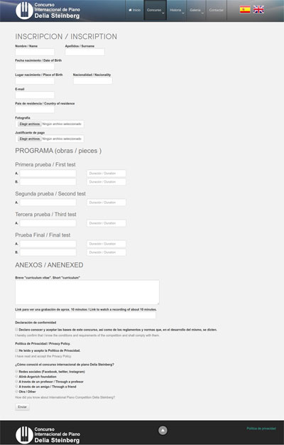 39° Concurso Internacional de Piano Delia Steinberg