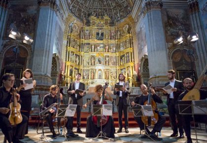 Capella de Ministrers en concierto. Autor: Festival de Granada/José Albornoz.