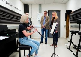 La Comunidad de Madrid inaugura nuevos locales de ensayo de música en una antigua subestación eléctrica