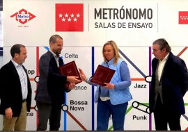 La Comunidad de Madrid inaugura nuevos locales de ensayo de música en una antigua subestación eléctrica