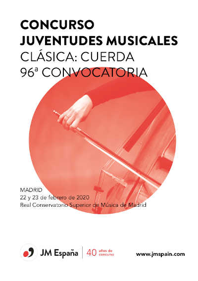 El Concurso Juventudes Musicales de España incluirá todos los instrumentos de clásica, jazz y música antigua