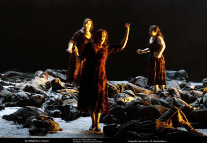 La valquiria del Teatro de Colonia, donde se estrenó la producción.. – © Klaus Lefebvre