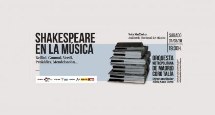 Silvia Sanz Torre dirigirá obras inspiradas en Shakespeare con la Orquesta Metropolitana y Coro Talía