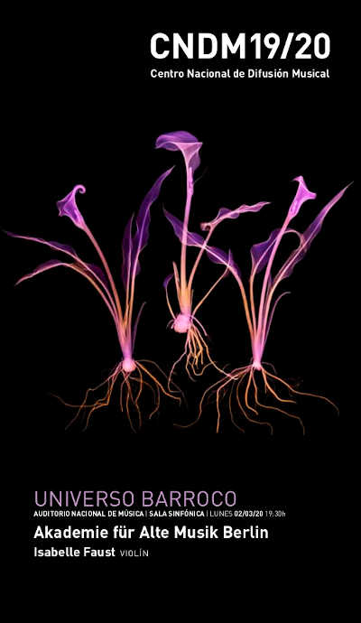 La violinista Isabelle Faust, artista residente del CNDM, y La Akademie für Alte Musik Berlin interpretan Bach