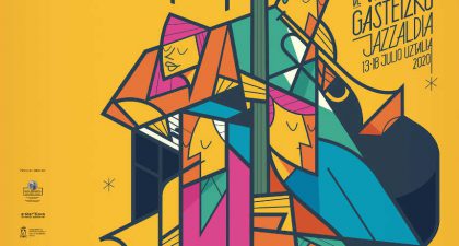 Una explosión de color para celebrar la 44 edición del Festival de Jazz de Vitoria-Gasteiz