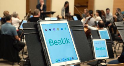 La aplicación Beatik presenta ahora "Beatik Groups"; para orquestas, grupos de cámara y conservatorios