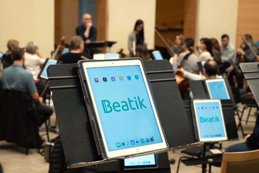 La aplicación Beatik presenta ahora «Beatik Groups»; para orquestas, grupos de cámara y conservatorios