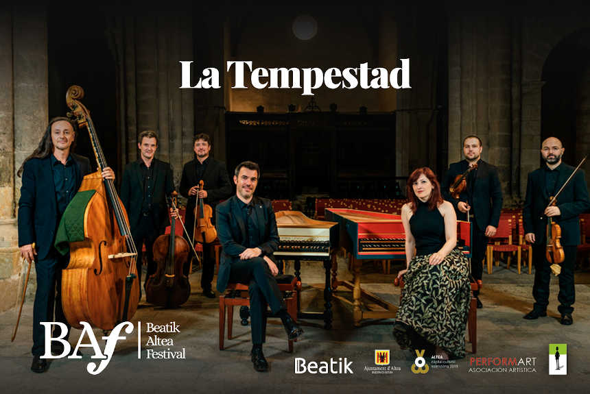 La Tempestad en concierto en el Beatik Altea Festival – BAF