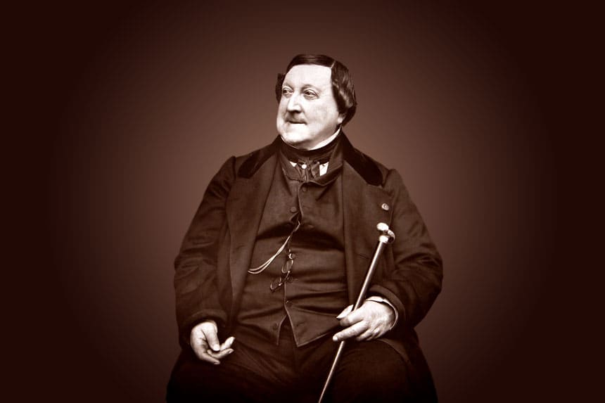 Audición comentada – Óperas de Gioachino Rossini
