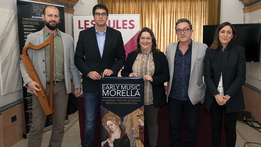 El prestigioso festival de música medieval «Early Music Morella» se presenta en Castelló