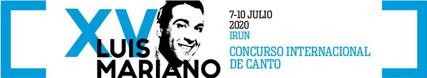 Irún convoca el XV Concurso Internacional de Canto ‘Luis Mariano’ Irún convoca el XV Concurso Internacional de Canto ‘Luis Mariano’