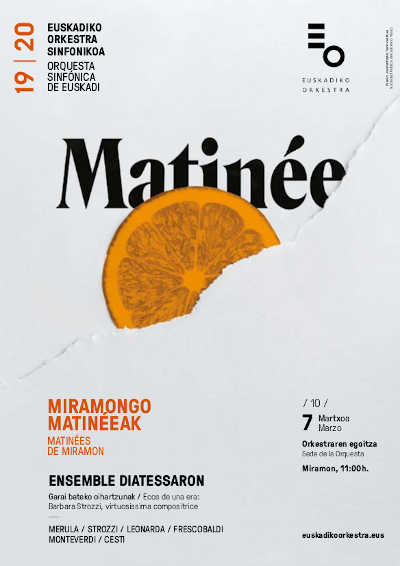 Ensemble Diatessaron protagoniza la Matinée de Miramon de este sábado