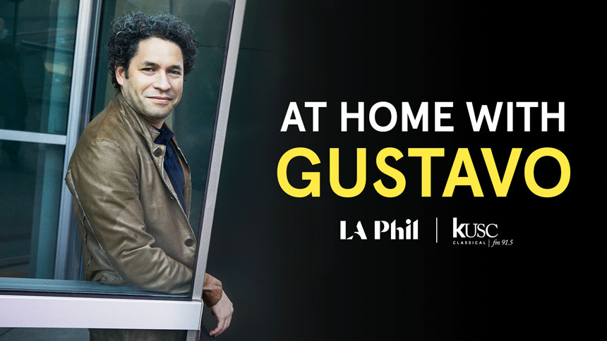RNE ofrece ‘En casa con Gustavo’, un programa del director de orquesta y músico Gustavo Dudamel