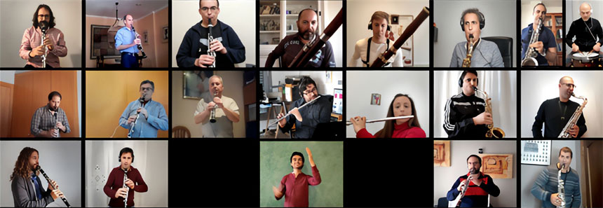 La Banda Municipal de Castelló estrena ‘La Banda a Casa’ para acompañar la ciudadanía durante el confinamiento