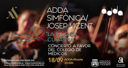 ADDA Simfònica abrirá la nueva temporada el 18 de septiembre con un concierto solidario