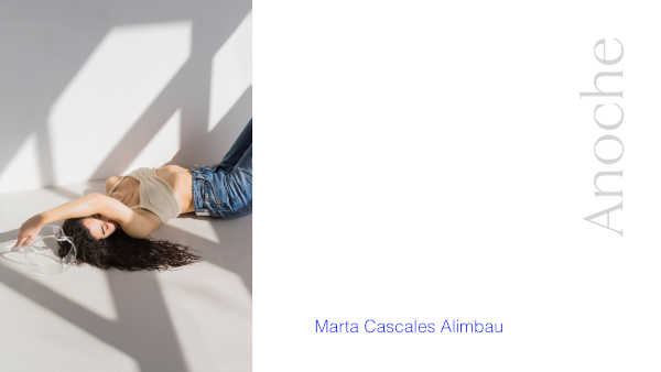 Sale a la venta «Anoche», el nuevo álbum de la pianista de Barcelona Marta Cascales