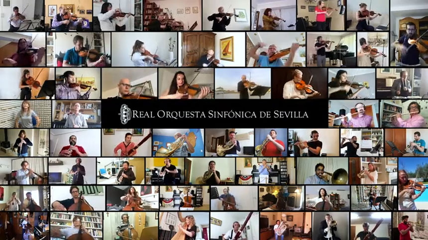 La Real Orquesta Sinfónica de Sevilla (ROSS), representa a Andalucía en las celebraciones del DÍA EUROPA