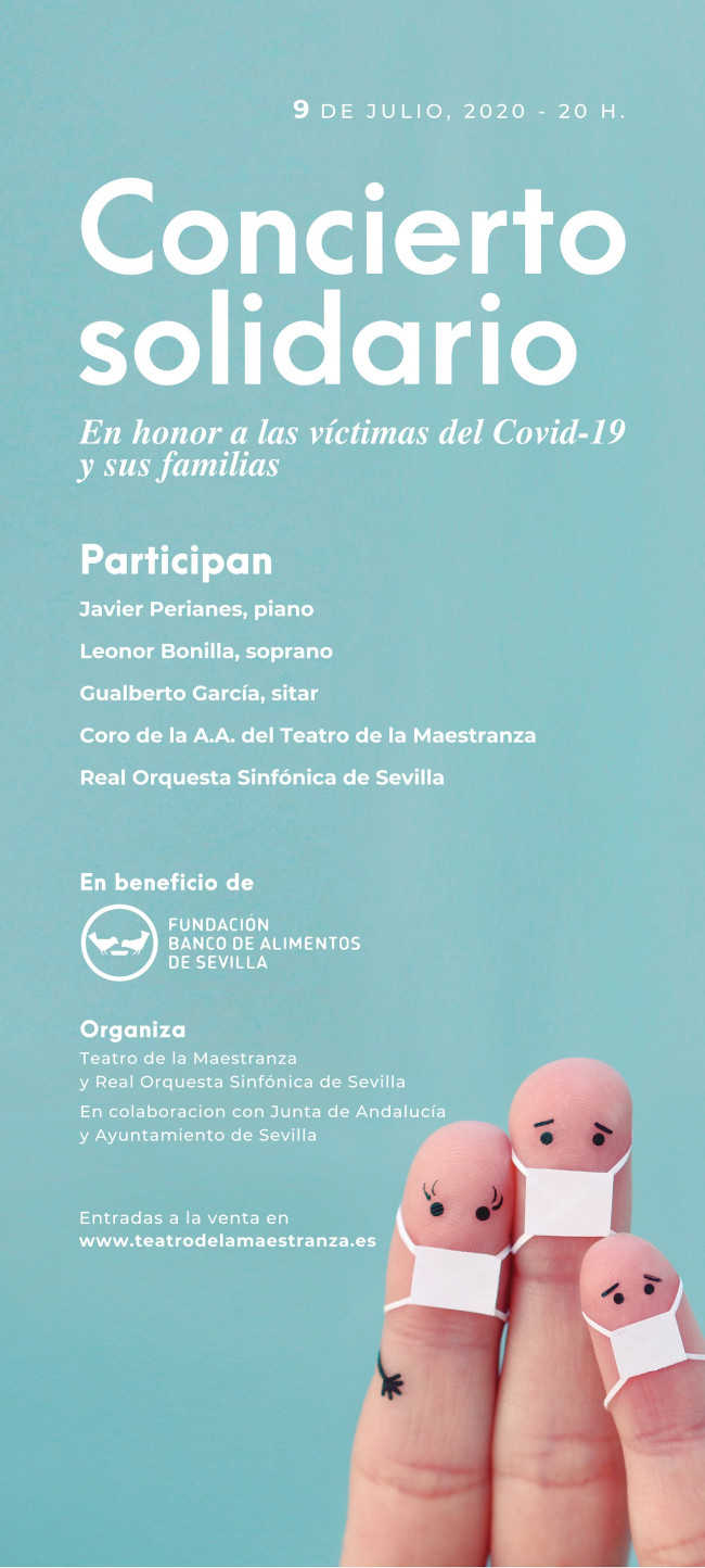 La Real Orquesta Sinfónica de Sevilla y Teatro de la Maestranza celebre concierto solidario