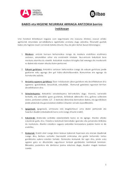 El Teatro Arriaga reabrirá sus puertas al  público el próximo 17 de junio y ofrecerá  una nueva programación