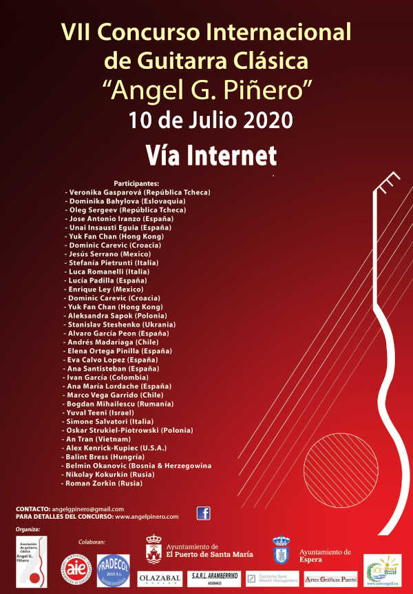 El Concurso Internacional de Guitarra Clásica «Ángel G. Piñero» se actualiza y moderniza