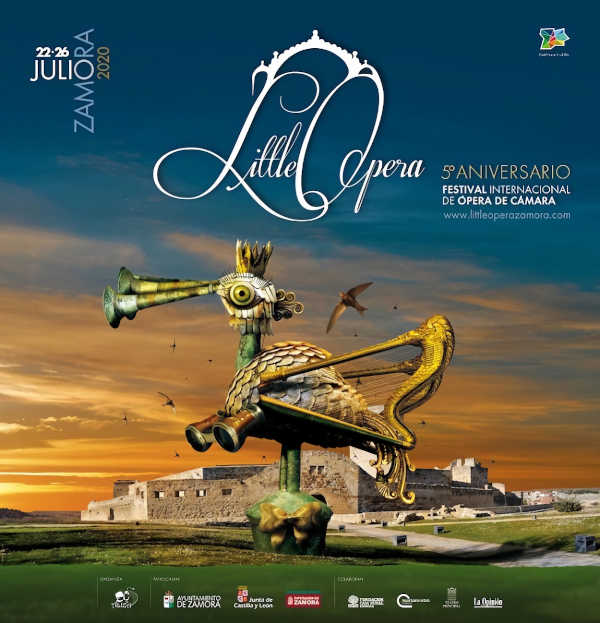 El V Festival de ópera de cámara de Zamora LittleÓpera se celebrará del 22 al 26 de julio