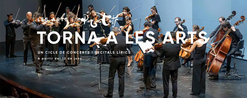 Les Arts pone a la venta las entradas para el ciclo ‘Torna a Les Arts’
