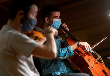 La Orquesta Sinfónica de Castilla y León retoma las propuestas de música de cámara en un nuevo programa digital Cuarteto-Ribera-3-min