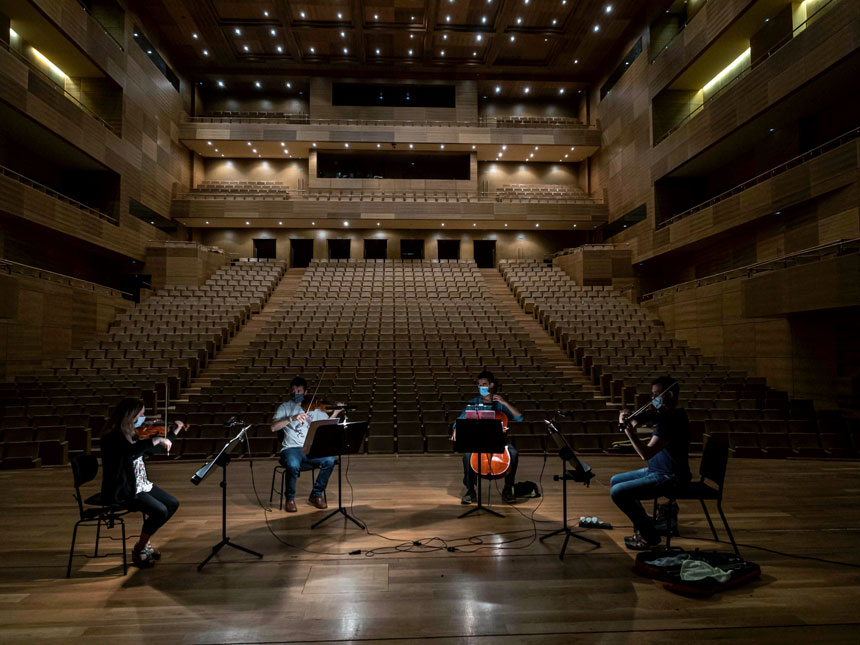 La Orquesta Sinfónica de Castilla y León retoma las propuestas de música de cámara en un nuevo programa digital La Orquesta Sinfónica de Castilla y León retoma las propuestas de música de cámara en un nuevo programa digital