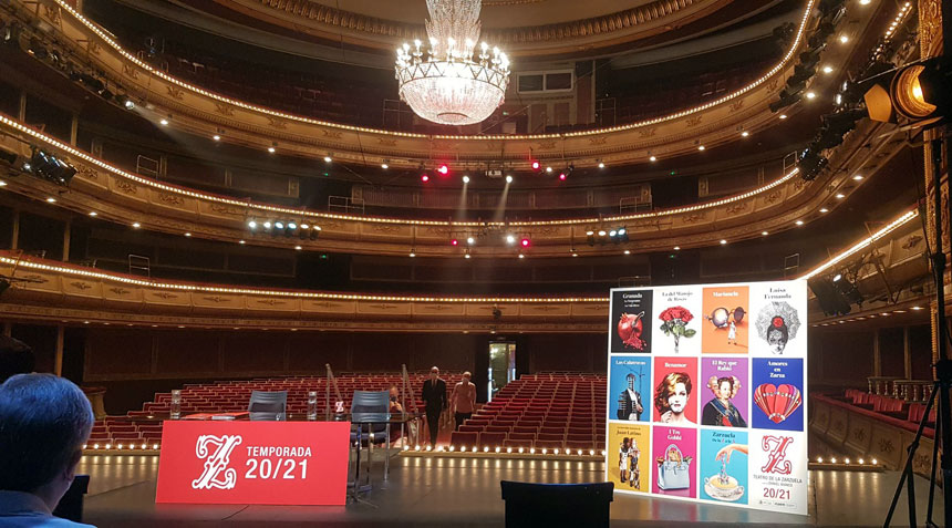 El Teatro de la Zarzuela presenta su Temporada 2020/2021 con optimismo, prudencia y garantías