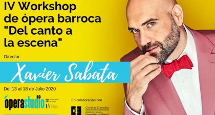 IV Workshop de Ópera Barroca «Del canto a la escena»