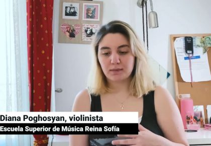 Diana Poghosyan, violinista