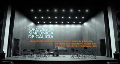 El Concello da Coruña, el Teatro Colón y la Sinfónica de Galicia realizan el primer concierto del ciclo de cámara
