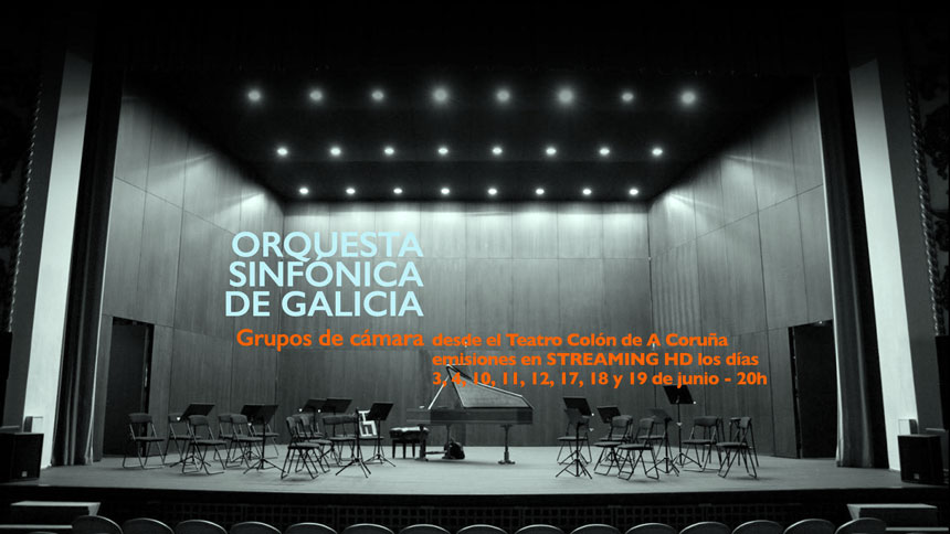 El Concello da Coruña, el Teatro Colón y la Sinfónica de Galicia realizan el primer concierto del ciclo de cámara