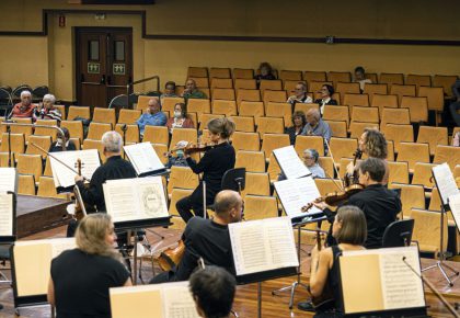 Euskadiko Orkestra con publico