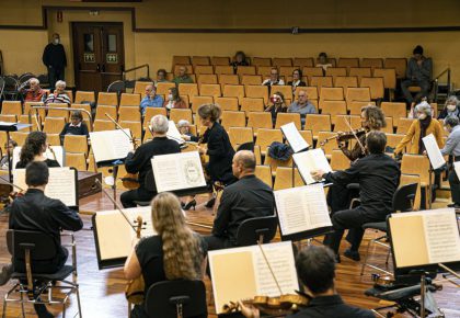 Euskadiko Orkestra con publico