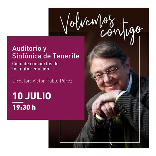 Últimos conciertos del ciclo extraordinario de la Sinfónica de Tenerife