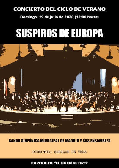 Enrique de Tena dirige la Banda Sinfónica Municipal de Madrid en su primer concierto como subdirector