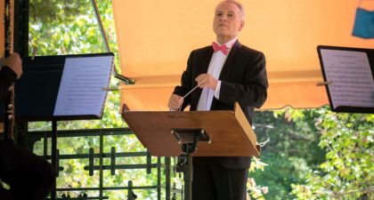 Enrique de Tena debuta con éxito como subdirector de la Banda Sinfónica Municipal de Madrid