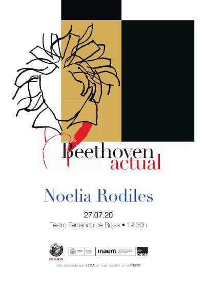Noelia Rodiles en el Ciclo «Beethoven Actual» del Círculo de Bellas Artes